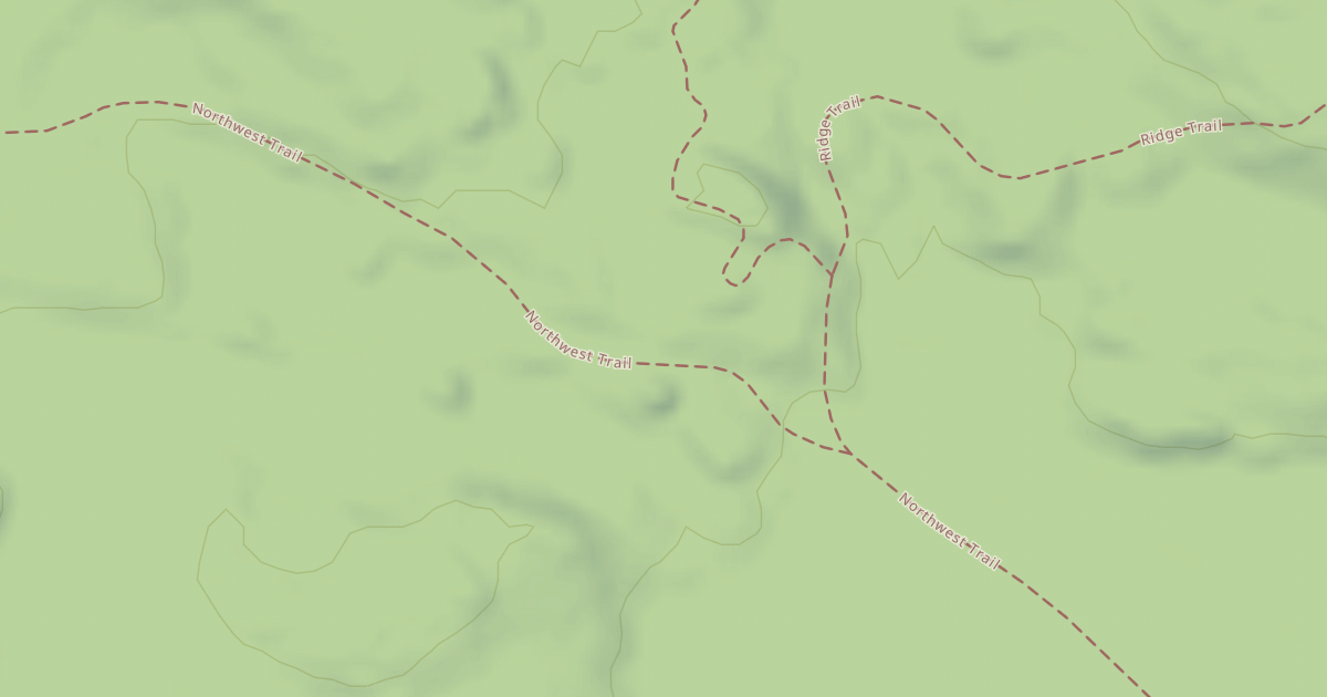 Map preview of Northwest Trail