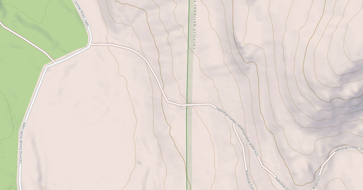 Map preview of TIMBER MTN LOOKOUT