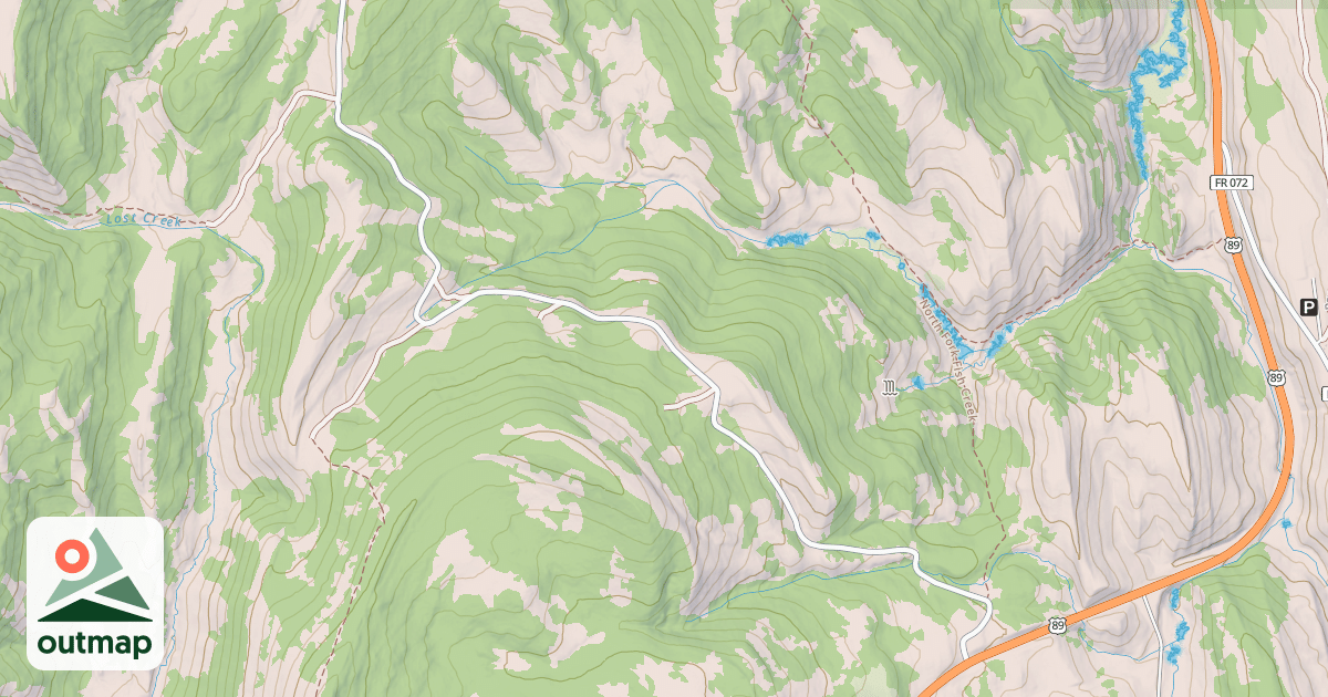 Map of SALT RIVER PASS TIMBER SALE