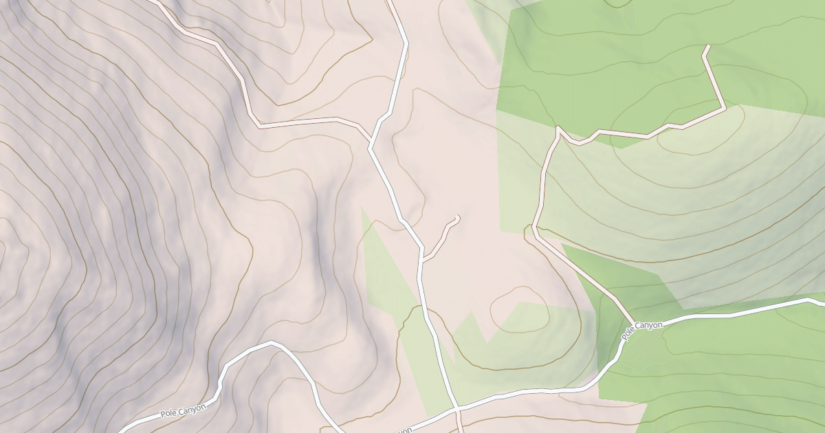 Map preview of POLE CREEK BENCH