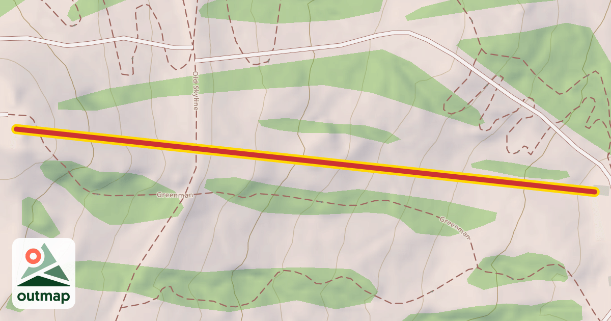 Map of Gandy Chair