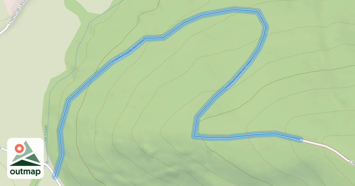Map of Chemin Rural du Tord