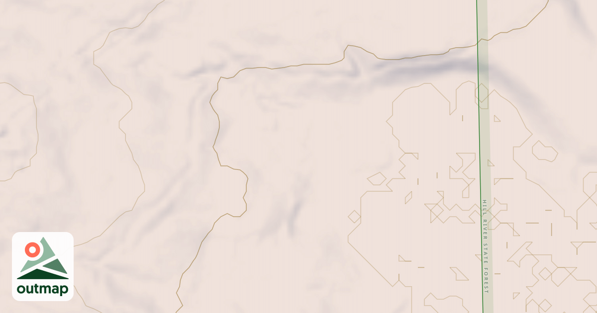 Map of Hill City Trail