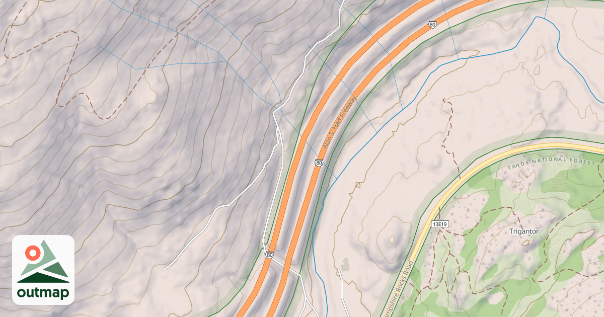 Map of BIG BEND SPRINGS