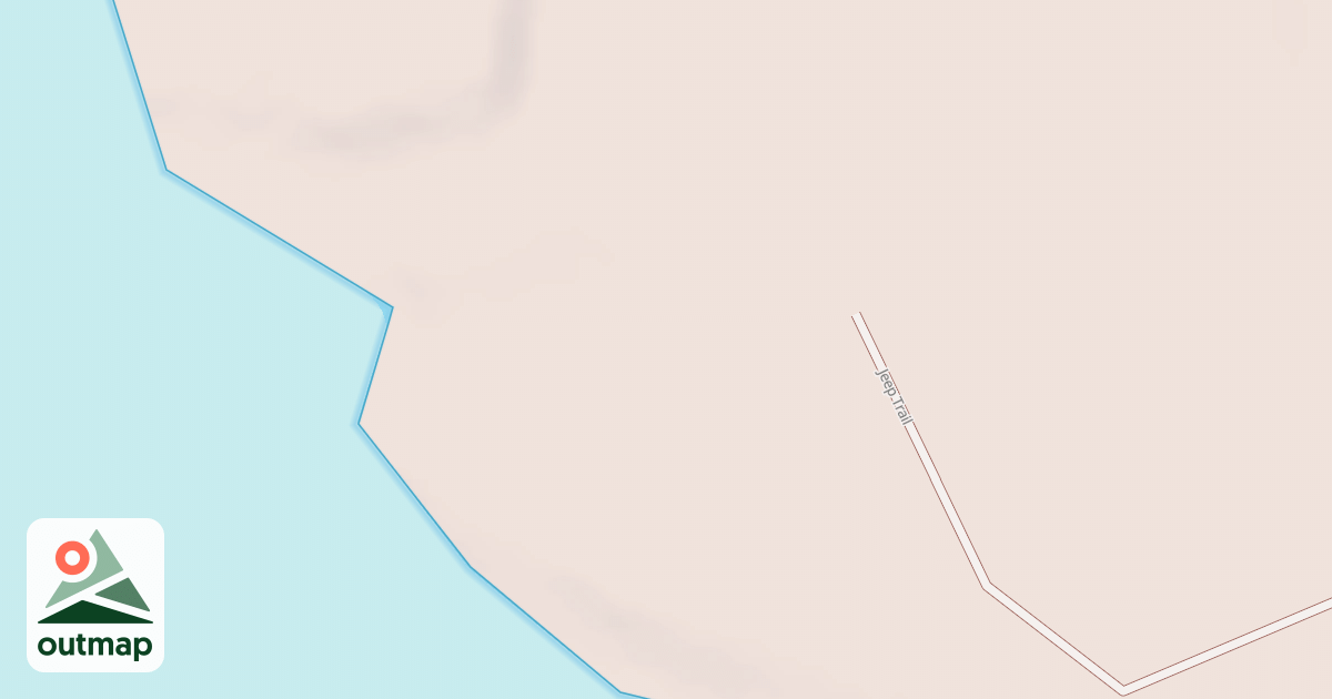 Map of Temporary Camps Estuary Route