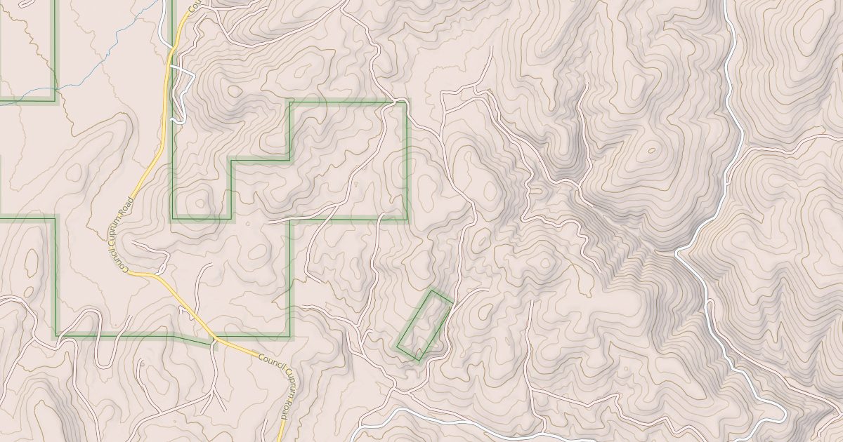 Map preview of COTTONWOOD CORRAL