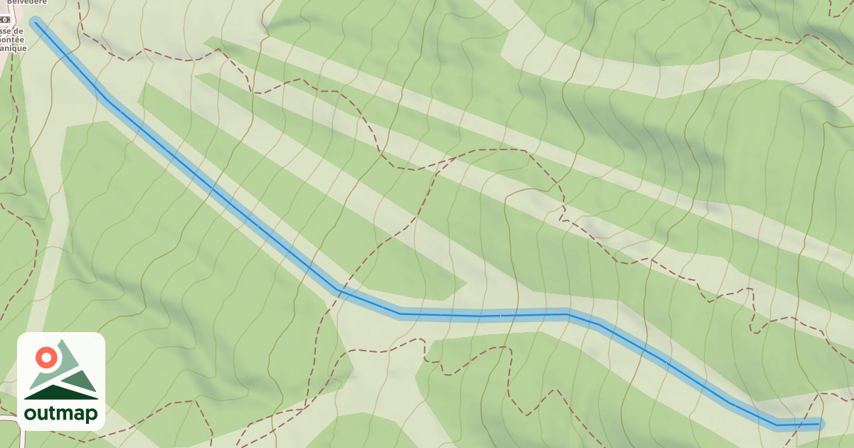 Map of Font la Souche