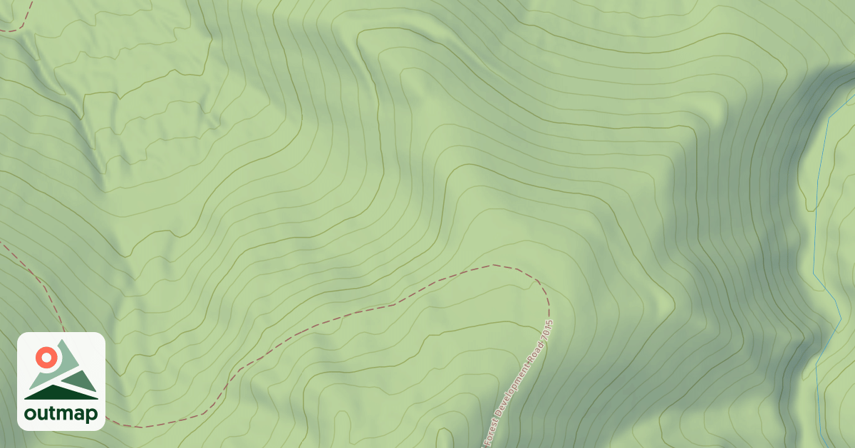 Map of USFS Motor Vehicle Use Map Roads {ACEEBB93-EA20-4053-8A36-65B993AA1DDA}