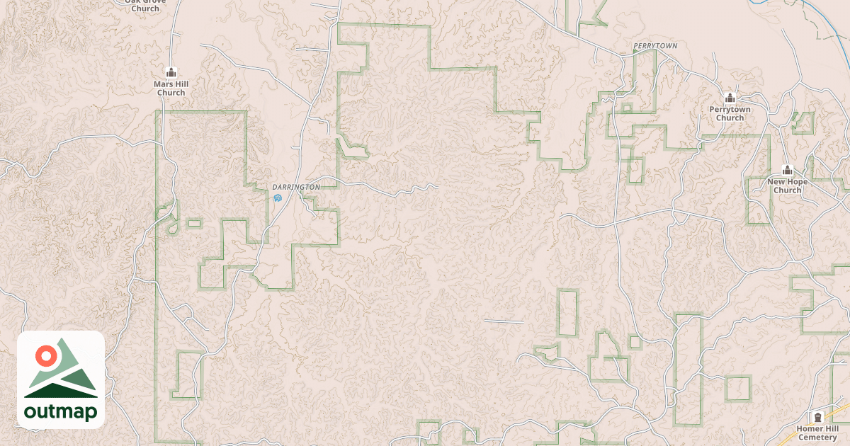 Map of SWAYZE TRACE