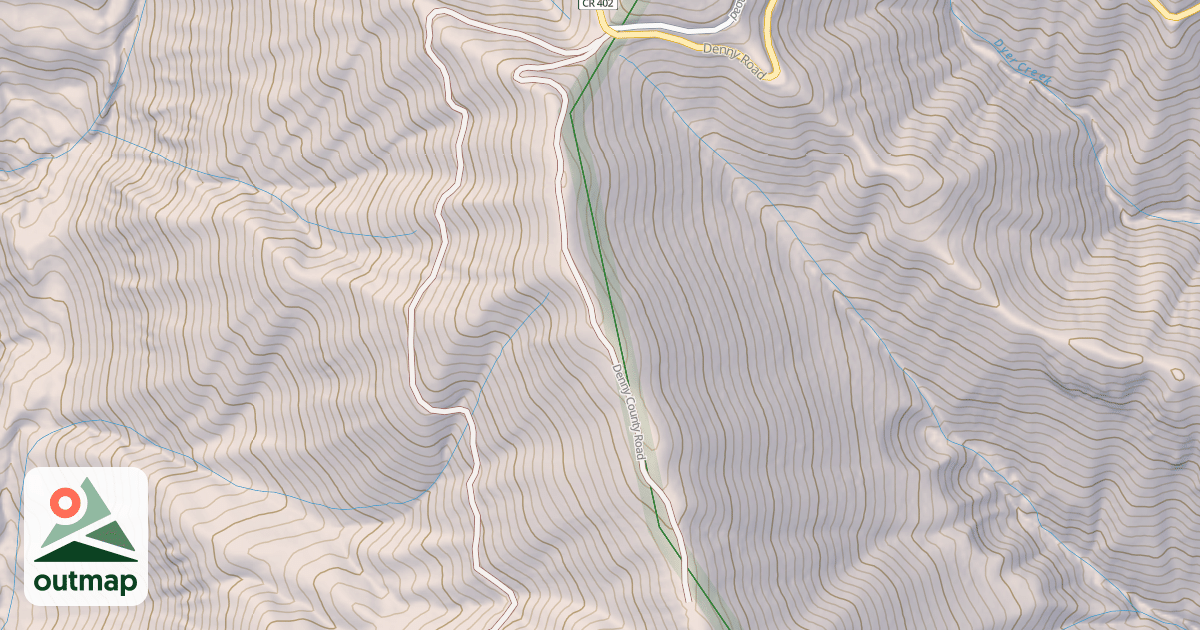 Map of DENNY COUNTY
