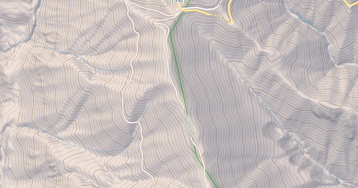 Map preview of DENNY COUNTY