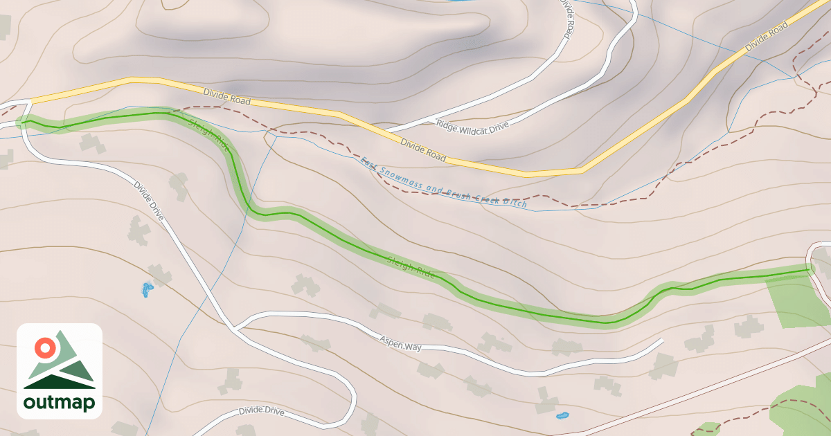 Map of Sleigh Ride