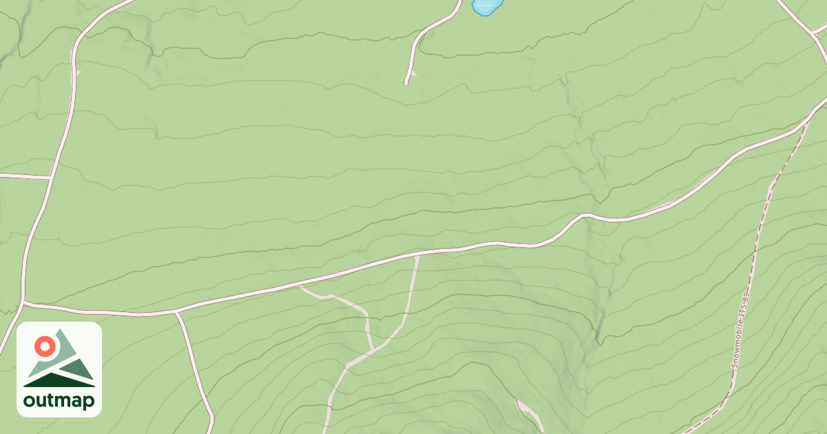 Map of Maine Statewide ATV Trails 178