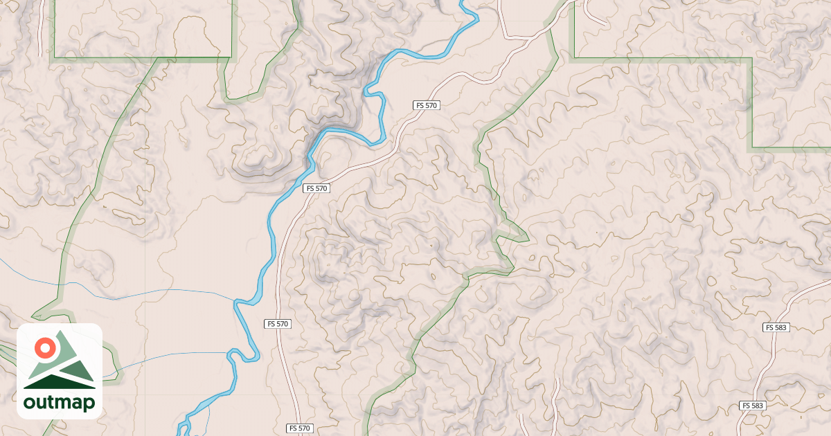 Map of FDR570