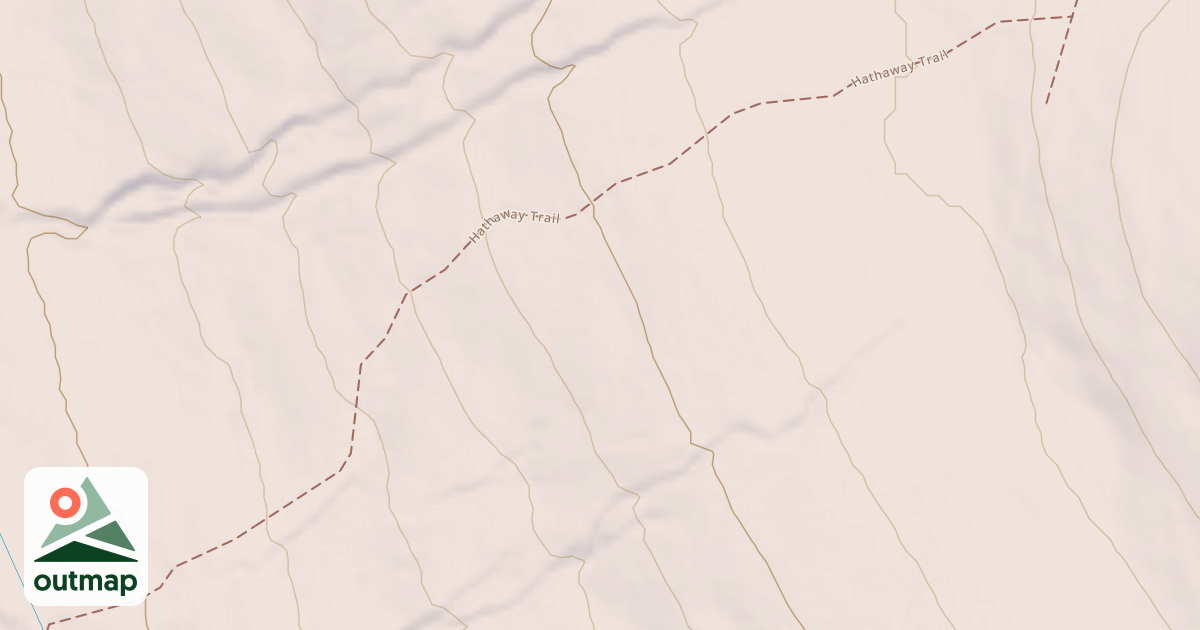 Map of Hathaway Trail