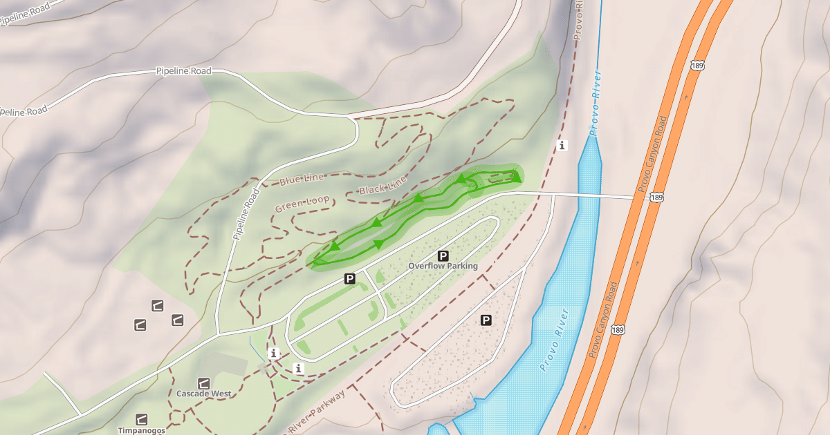 Map preview of Pump Line