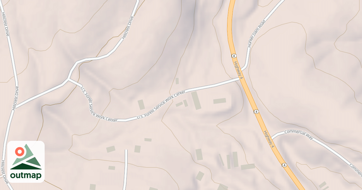 Map of HATHAWAY PINES WC ROAD