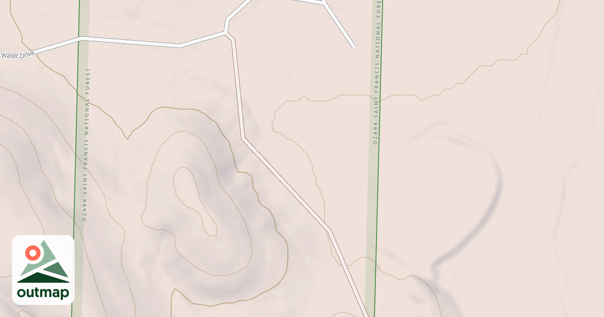 Map of USFS Motor Vehicle Use Map Roads {B4021BE7-72A1-4EE7-AACE-A0CE36E0CA8C}