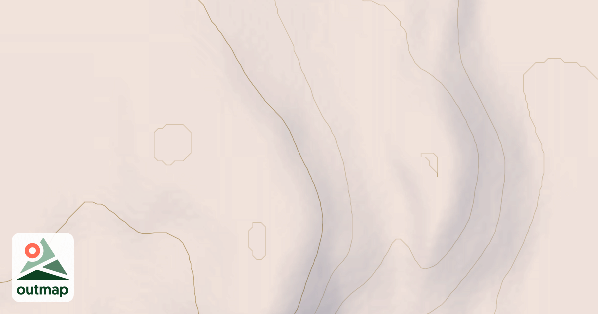 Map of Hungry Hollow Overlook - South