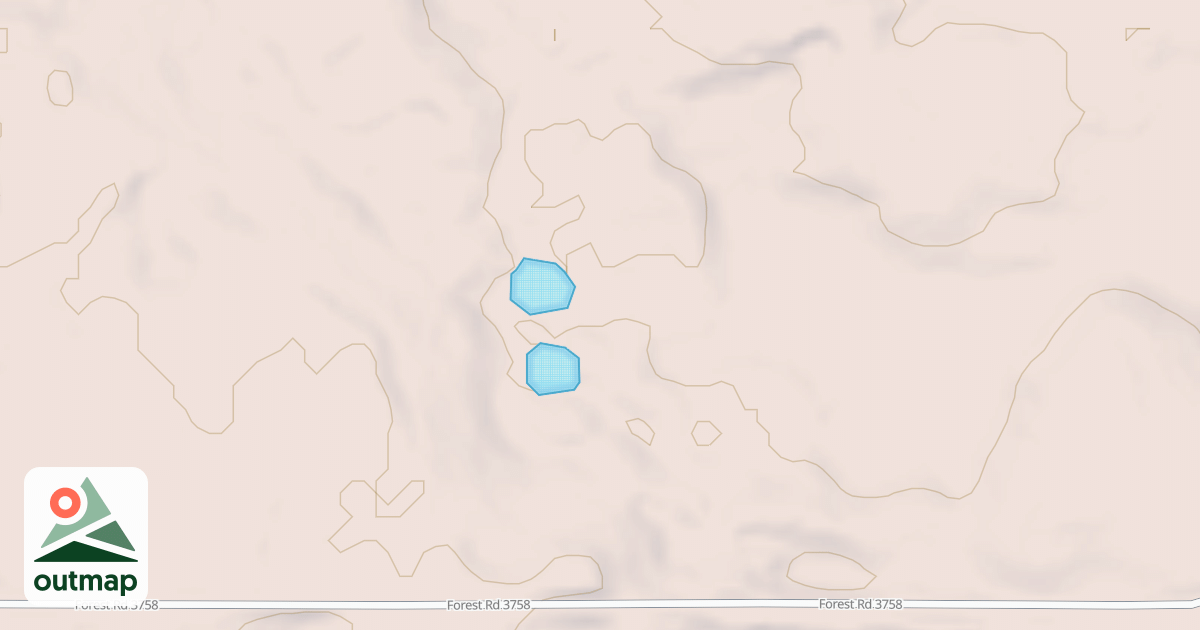 Map of CLUBHOUSE CAMPGROUND RD SPUR C