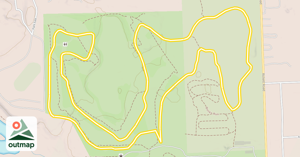 Map of Coyote Run