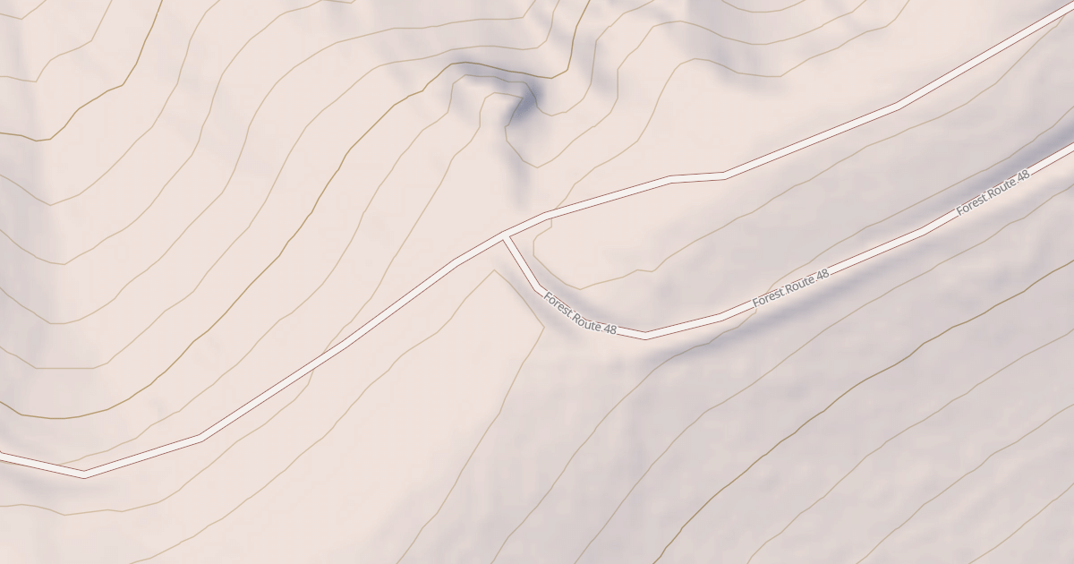 Map preview of CHIPMUNK RIDGE