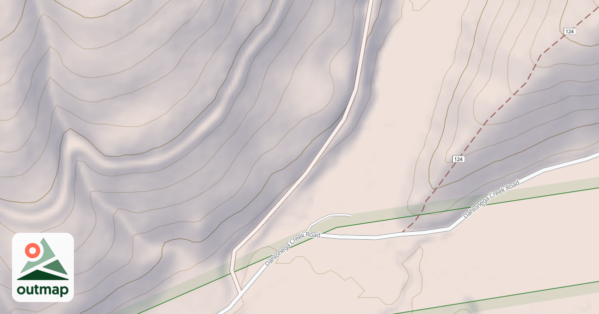 Map of ANDERSON-THREEMILE