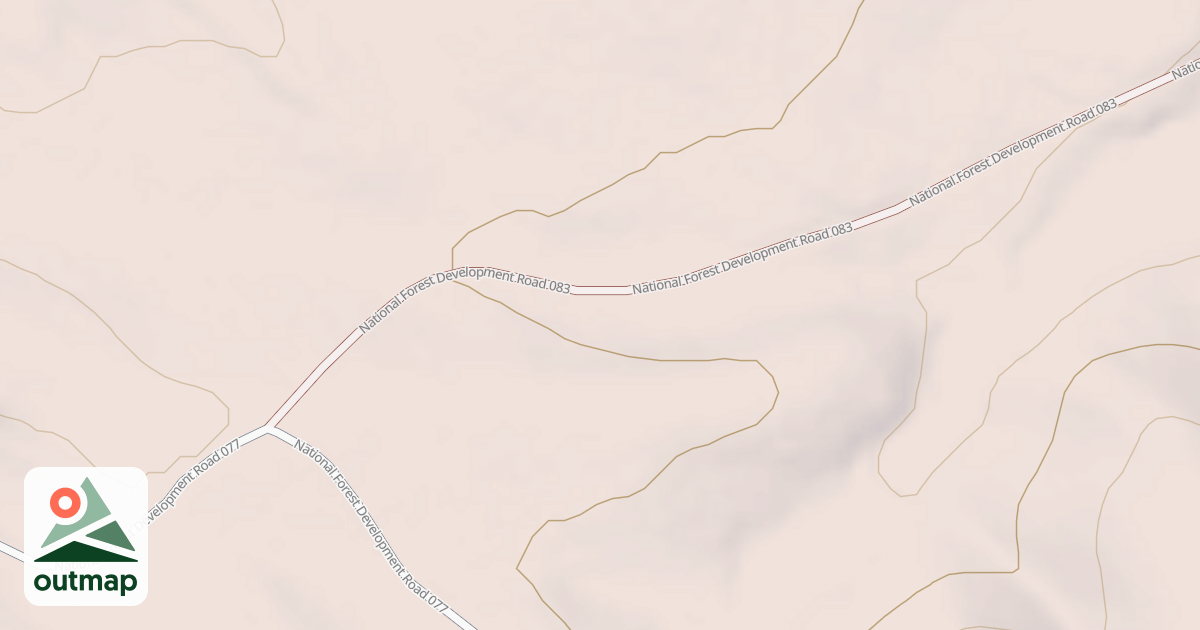 Map of SOUTH FORK BEAR CREEK