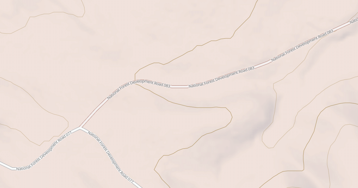 Map preview of SOUTH FORK BEAR CREEK