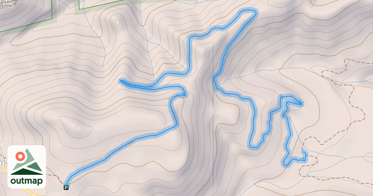 Map of The Great Escape