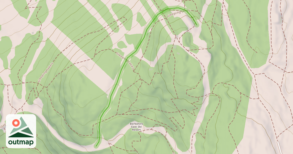 Map of Riva Ridge