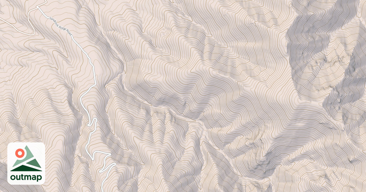 Map of DRY CREEK