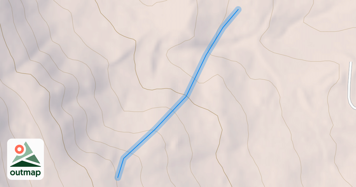 Map of Cross Cut