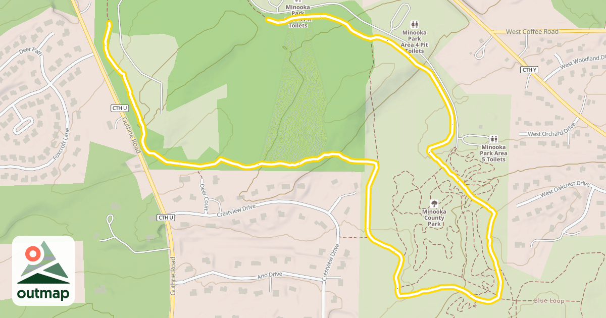 Map of Yellow Loop