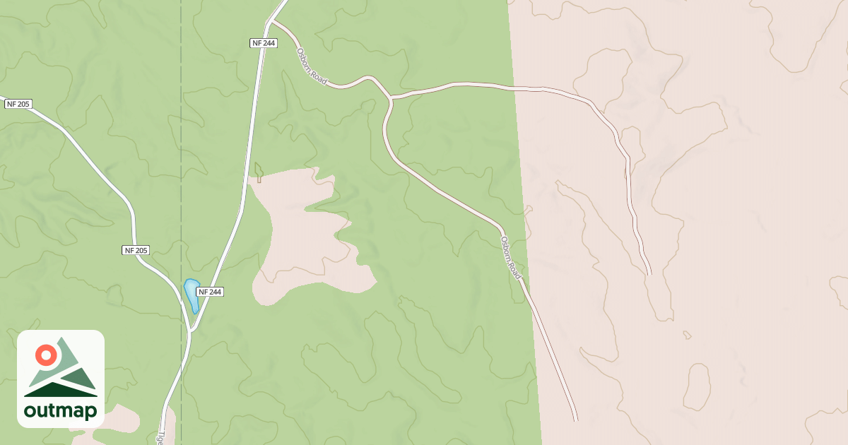 Map of OSBORN