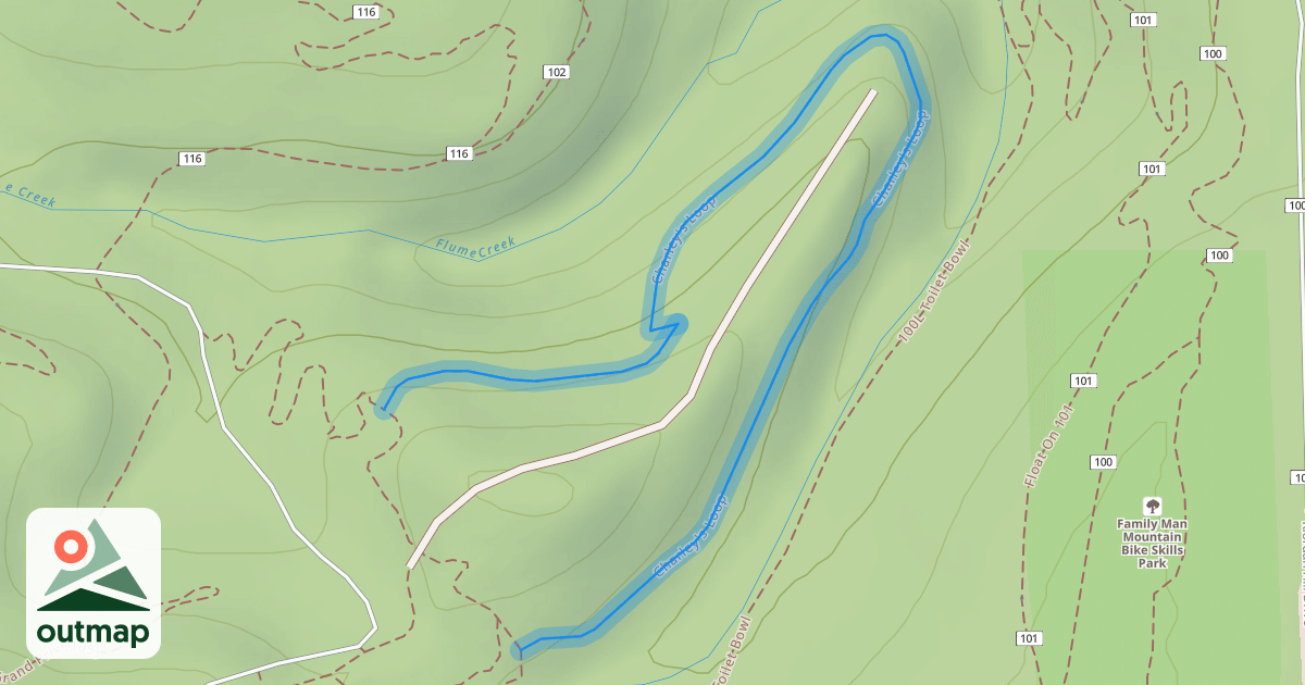 Map of Charley's Loop