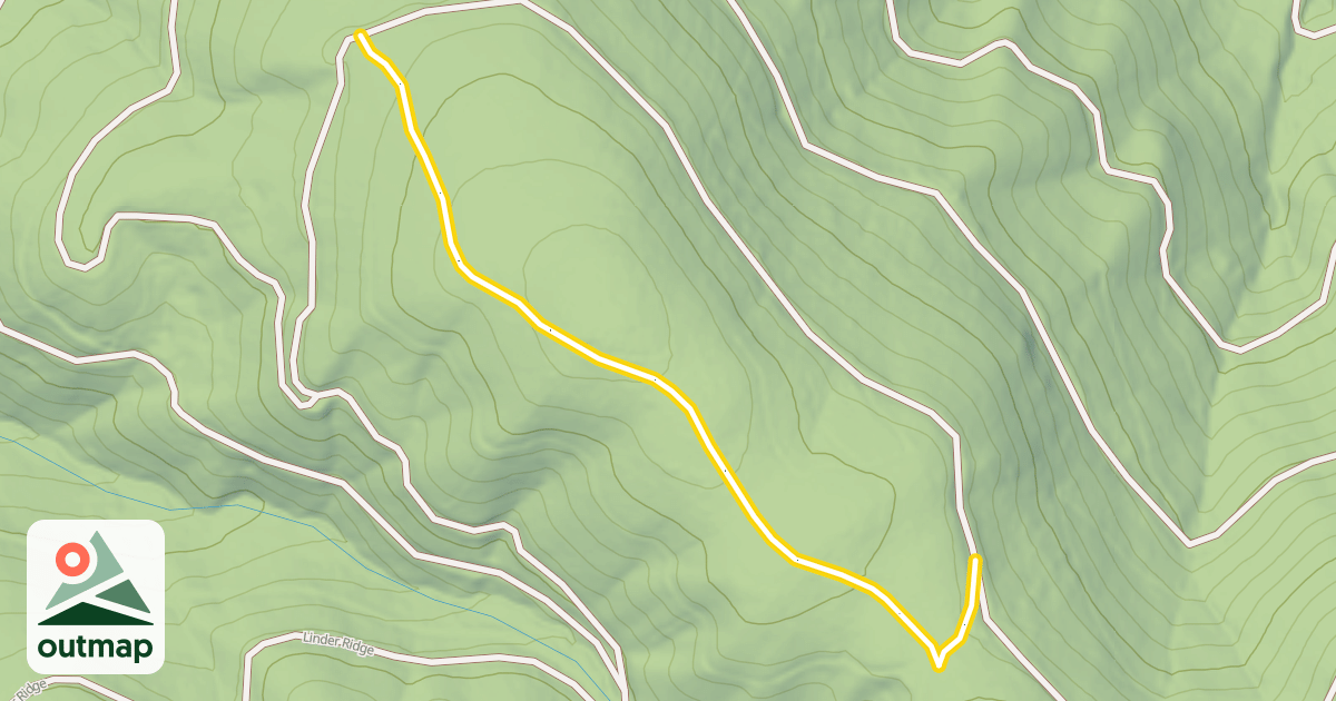 Map of Ridge Run