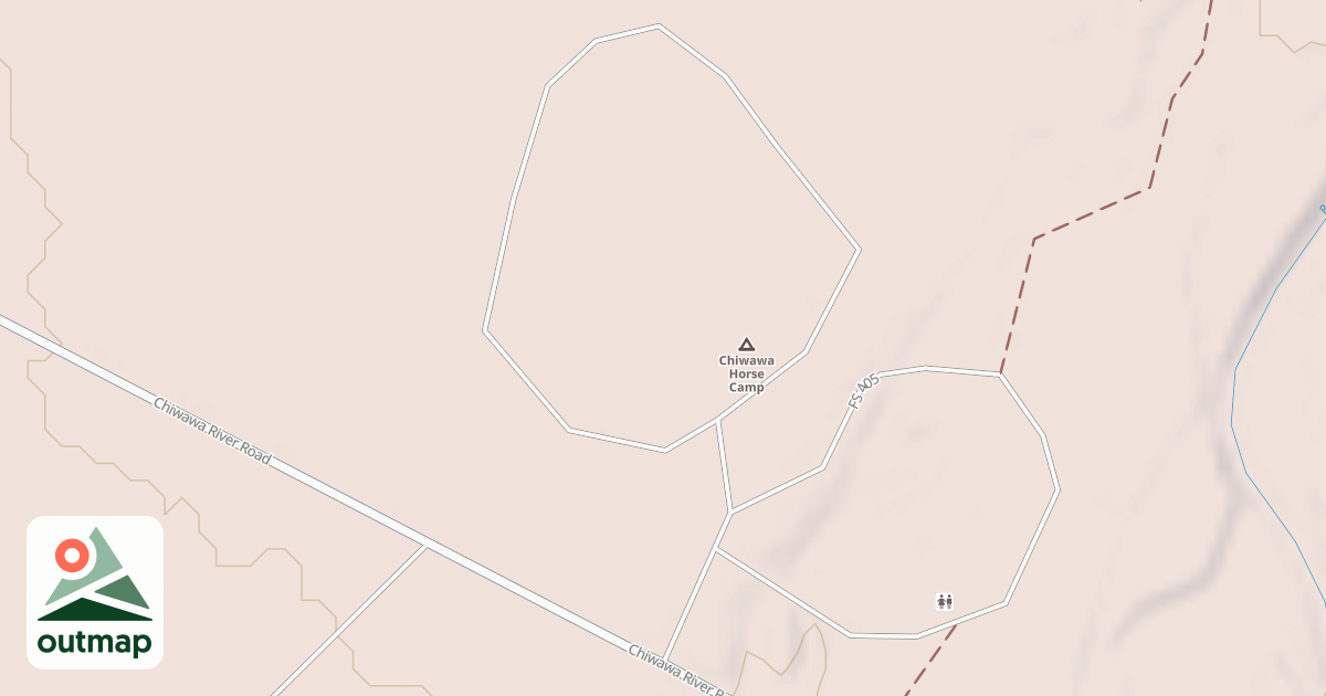Map of CHIWAWA HORSE CG