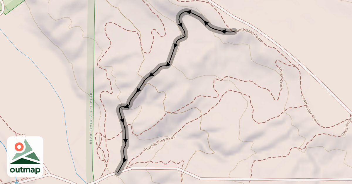 Map of Drop In Trail