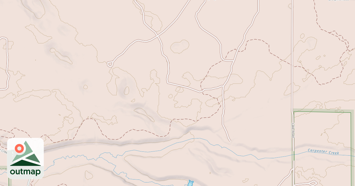 Map of Grand Traverse Motorcycle Trail