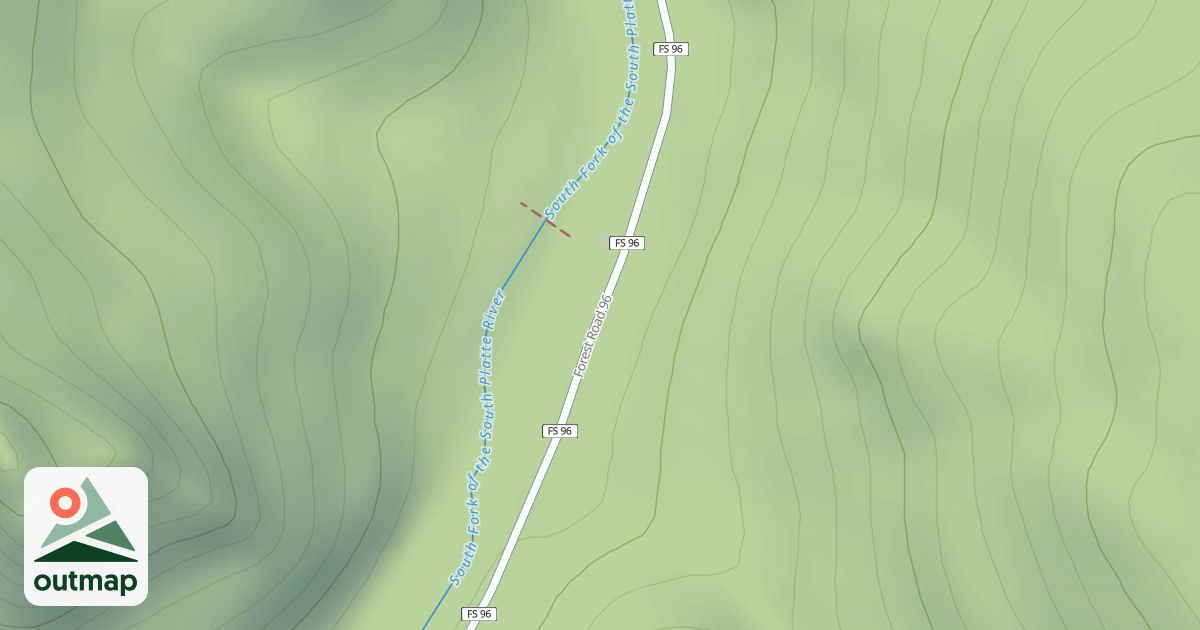 Map of ELEVENMILE CANYON PG