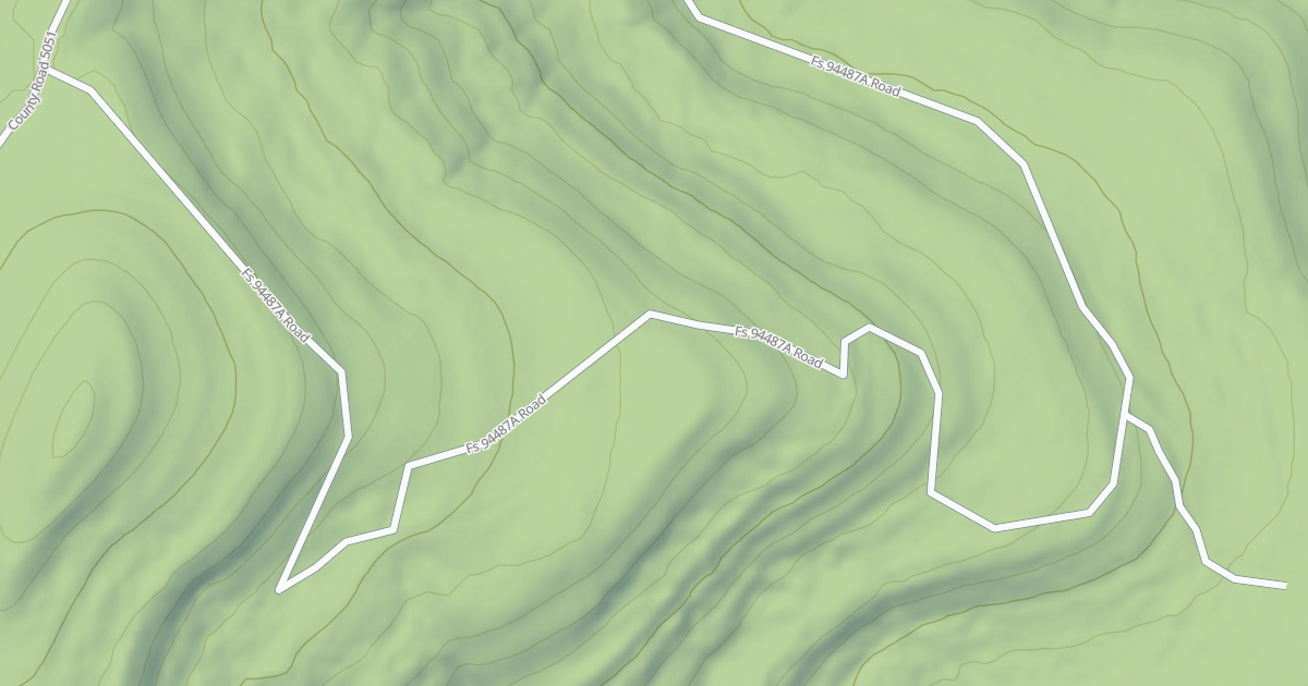 Map preview of USFS Motor Vehicle Use Map Roads {2B9810F9-F034-40A4-9C52-9E2604864CE5}