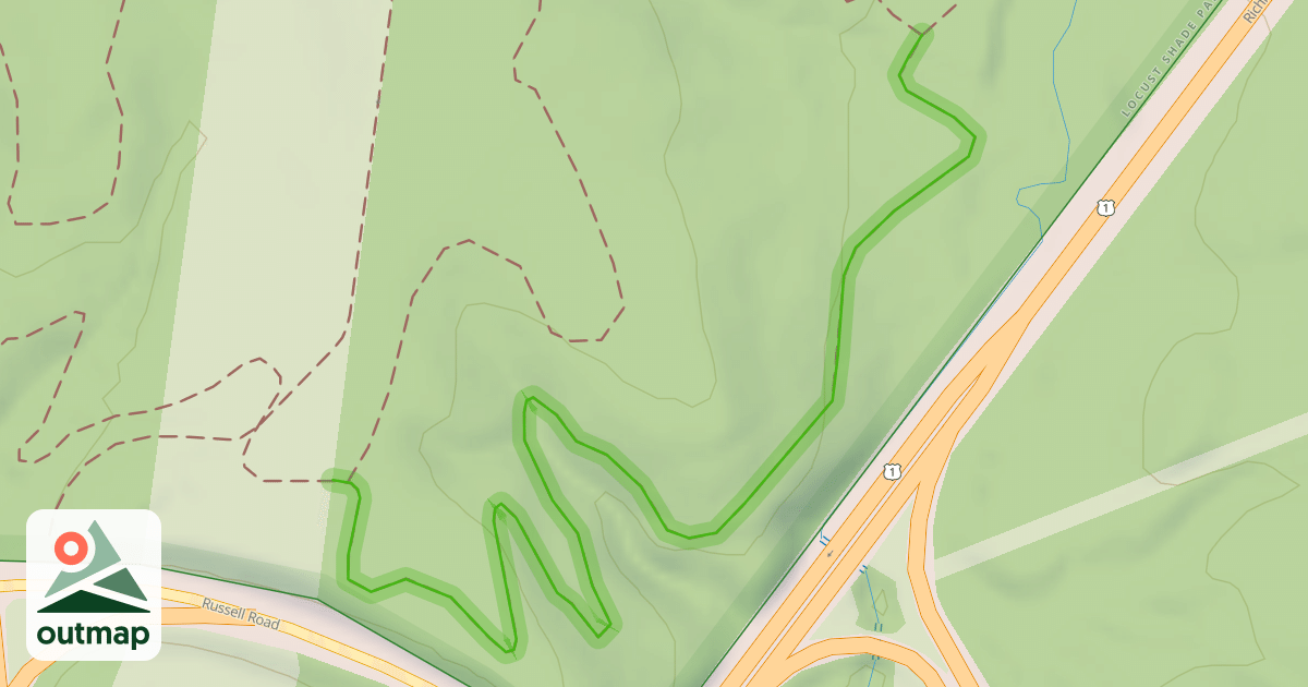 Map of Paw Paw Alley