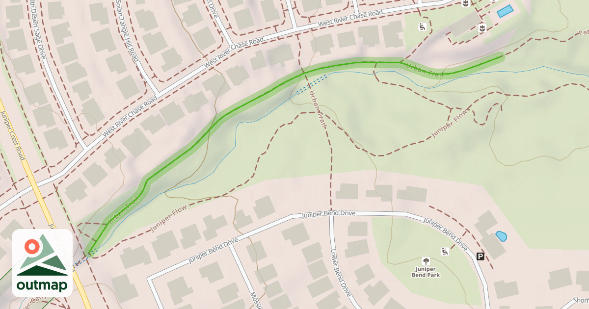 Map of Urban Trail