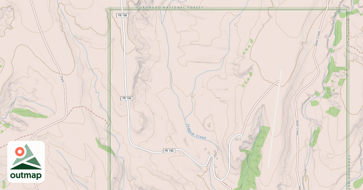 Map of LONE MTN RANCH