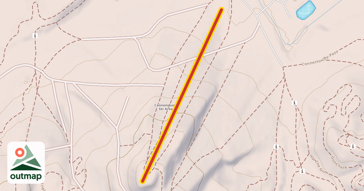 Map of Quad Chair