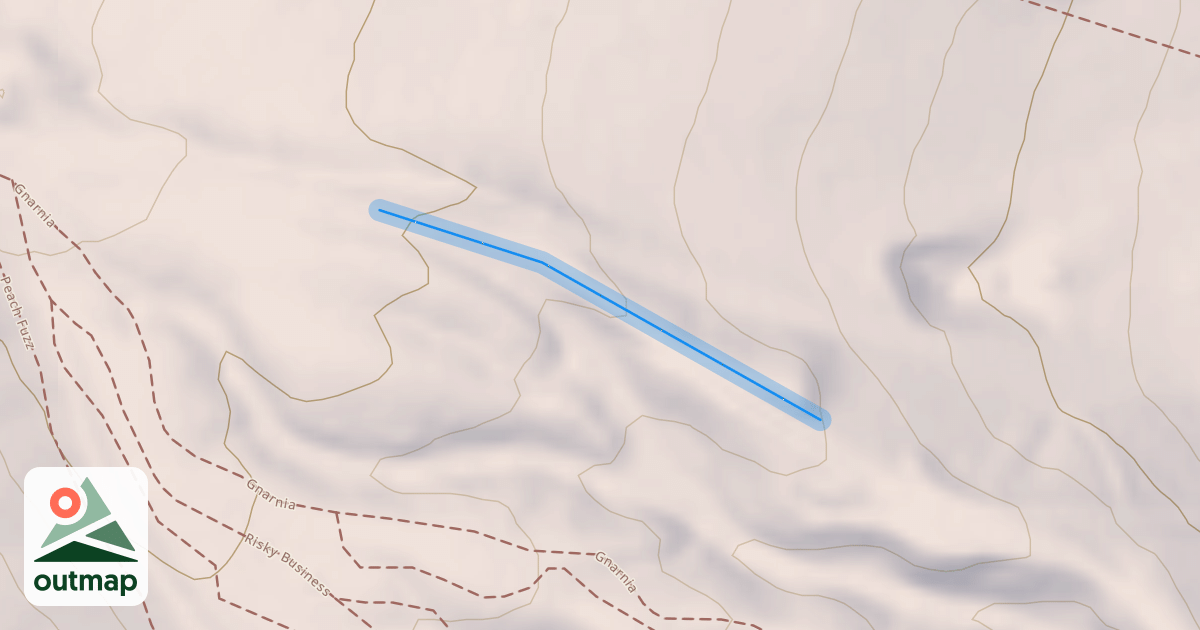 Map of Ridge Run
