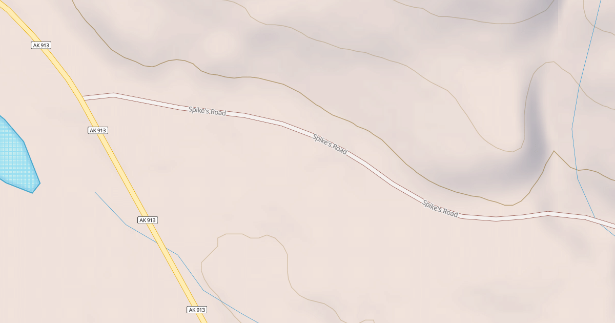 Map preview of SPIKE'S ROAD