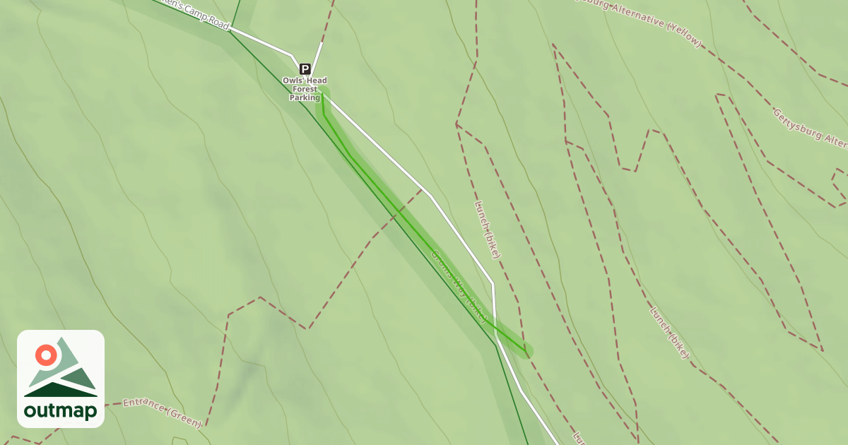 Map of Groms Way (bike)