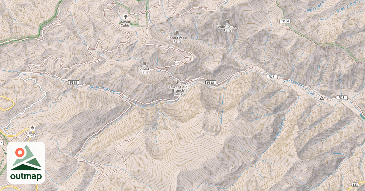 Map of UPPER SANTEETLAH